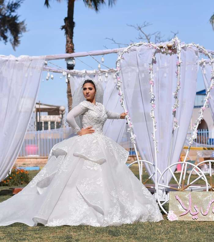 صور اجمل فستان سندريلا للعروس