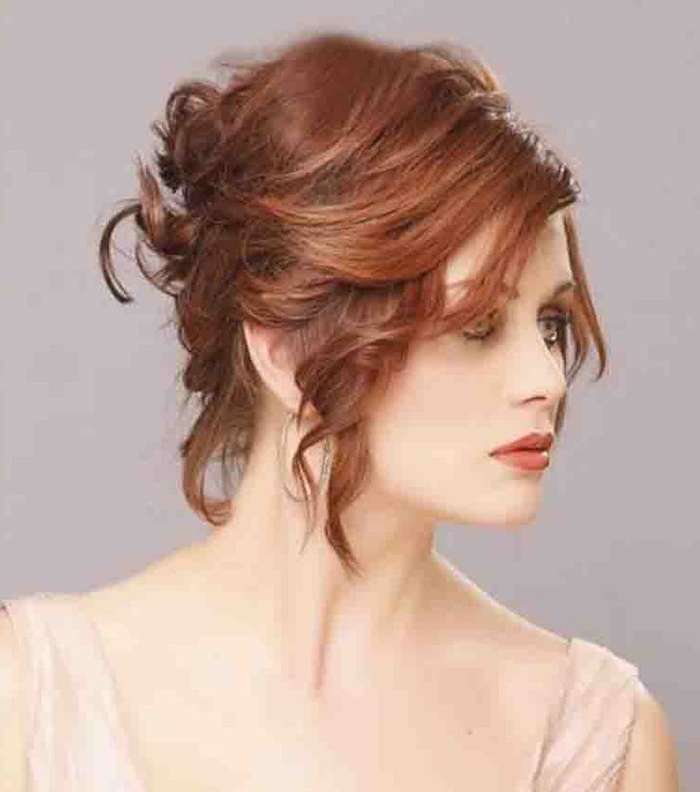 صور اجمل تسريحات شعر ملموم