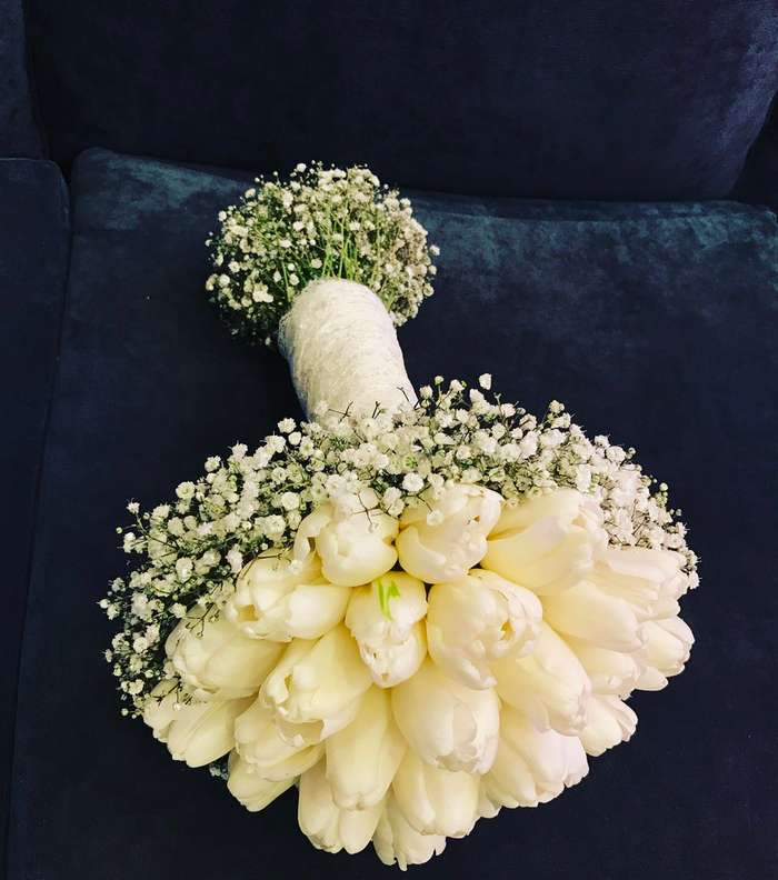 صور اجمل مسكة عروس توليب