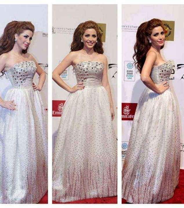 نسرين طافش تتألق في مهرجان دبيّ السينمائي