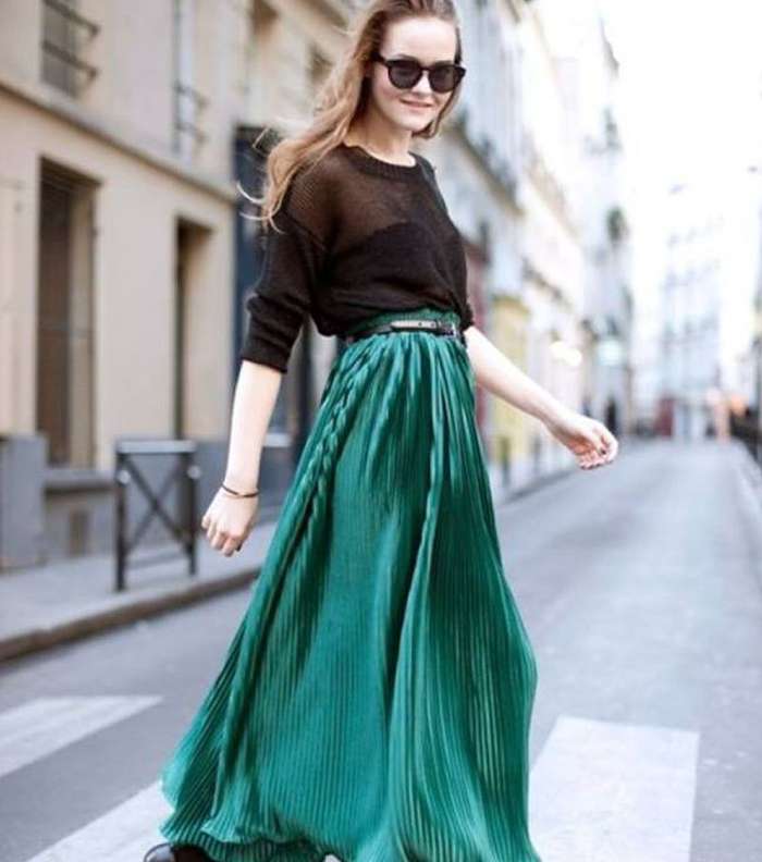 صور اجمل تنانير طويلة فخمه