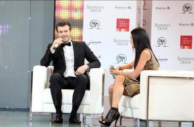 صور مهند في دبي خلال العرض الأول لفيلم "حبيبتي"