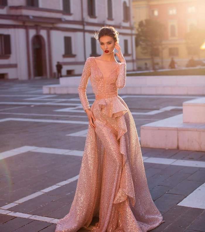 صور اجمل فساتين ناعمه للعزومات