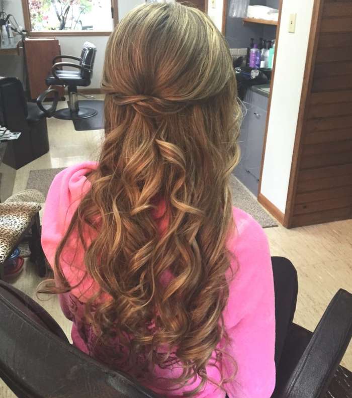 صور اجمل تسريحات شعر ويفي طويل