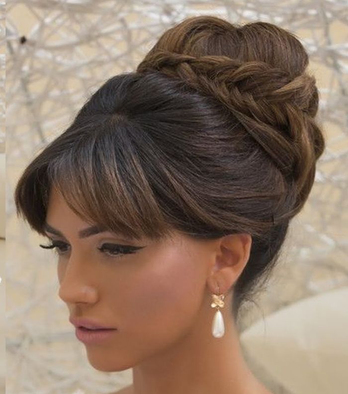 صور اجمل تسريحات شعر ملموم