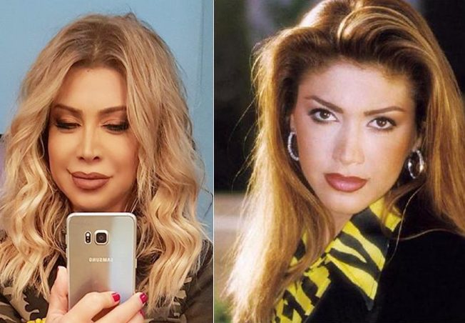 نوال الزغبي وشعرها الكثيف