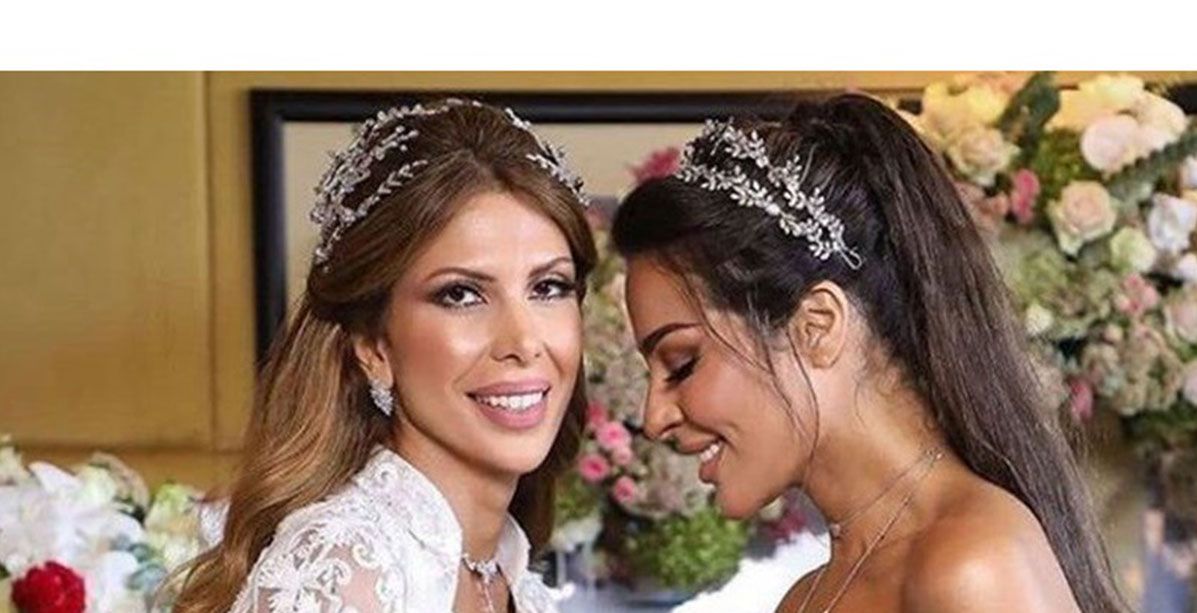 نادين نسيب نجيم تخطف الأضواء في حفل زفاف صديقتها