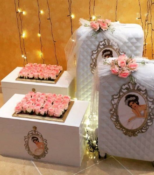 تزيين دبش العروس بالصور