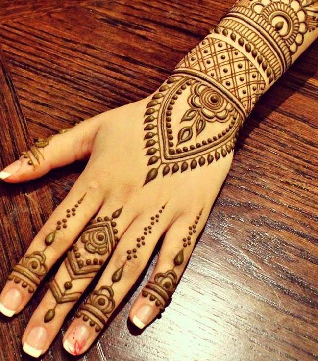 صور اجمل نقش هندي ناعم
