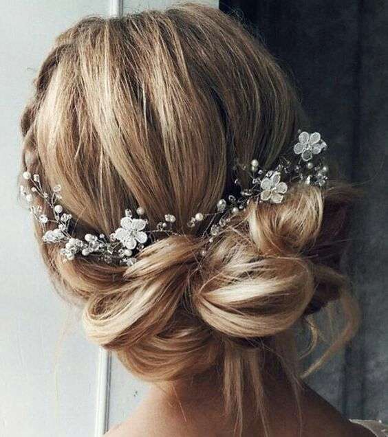 صور اجمل تسريحات عروس 2019