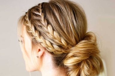 صور اروع تسريحات شعر جديده مرفوعة