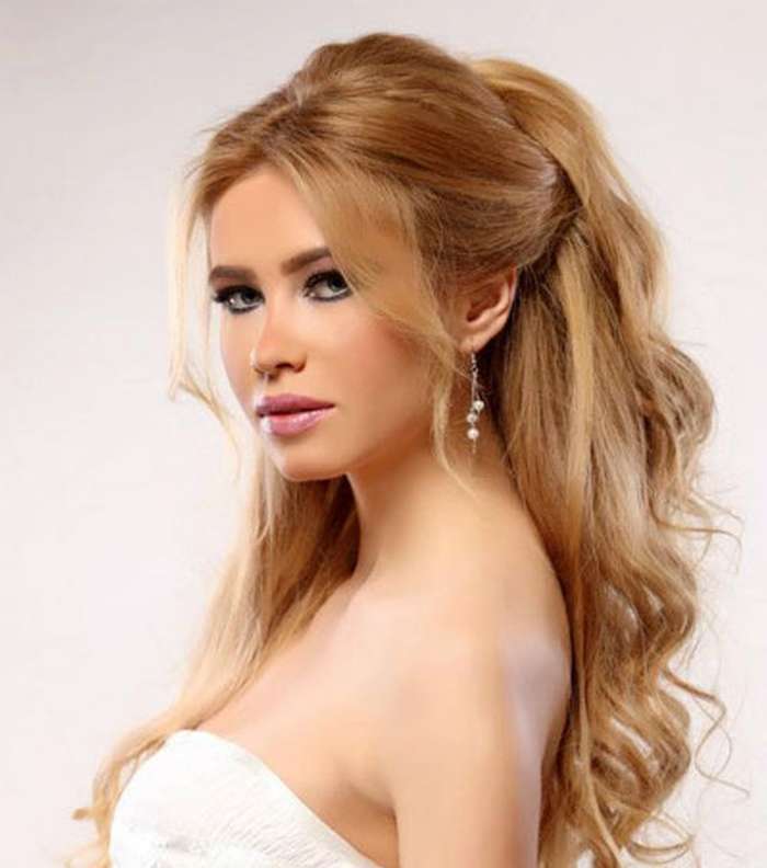 صور اجمل تسريحات شعر ويفي طويل