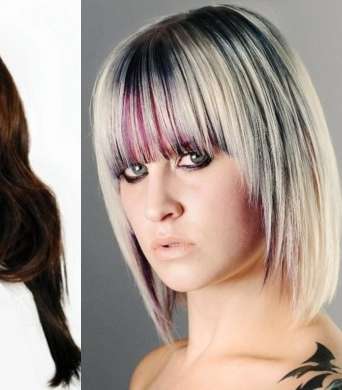 الخصلات الملوّنة متوفّرة على أشكالها