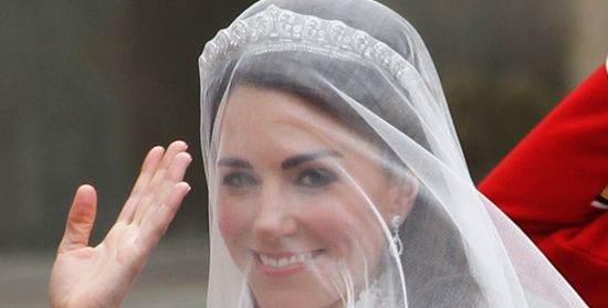 شعر وماكياج كيت ميدلتون في زفافها الملكي