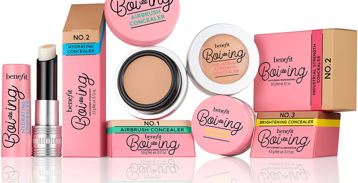 بشرتك هي الأجمل مع مجموعة مستحضرات الكونسيلر boi-ing من Benefit