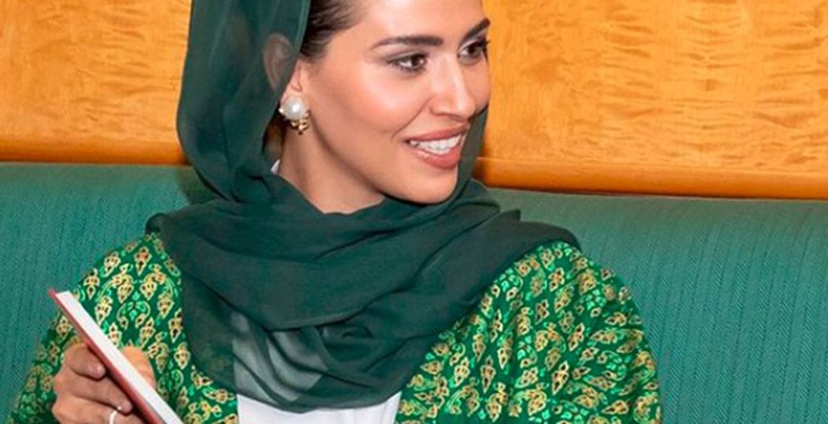 مصدر الصورة الأولى للأميرة هو صفحة ﻿﻿arabianroyalagency على انستغرام﻿﻿.