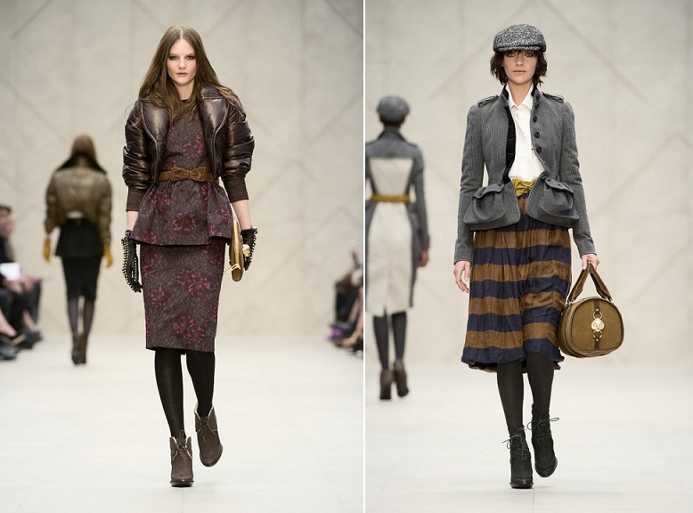 من أسبوع الموضة في لندن، إليكِ مجموعة Burberry لشتاء 2013