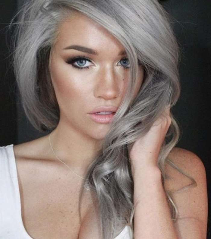 صور صبغات زيتي رمادي لاطلالة عصرية