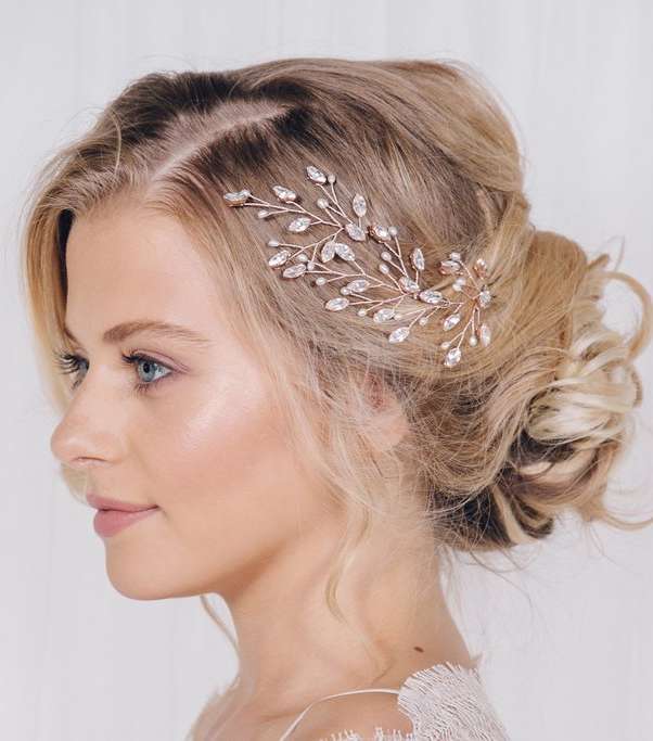 صور اروع تسريحات عروس مع اكسسوار