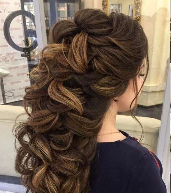 صور اجمل تسريحات شعر ويفي طويل