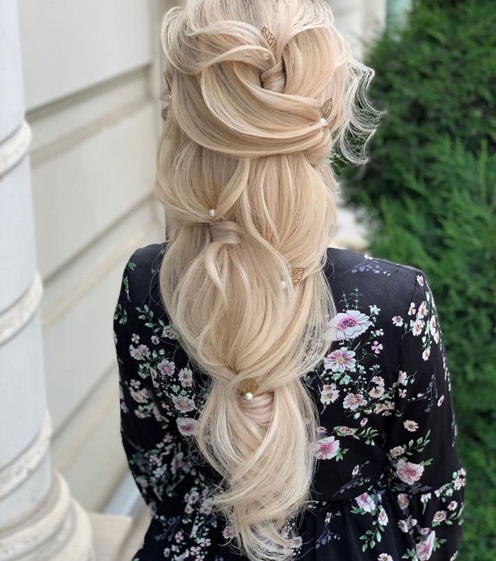 صور اجمل تسريحات شعر طويل ناعمه