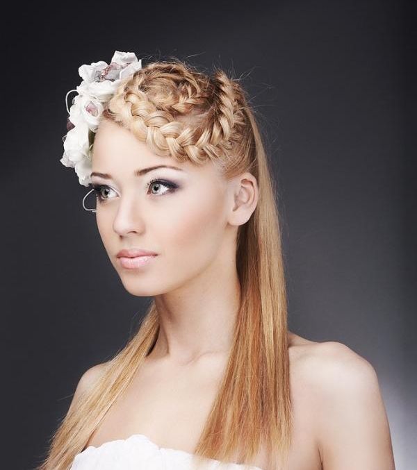 صور اجمل تسريحات شعر للعروس