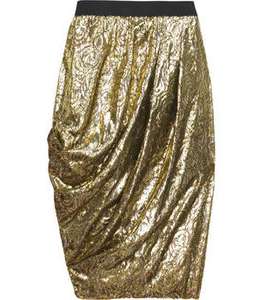 dereklametalicvelvetskirt