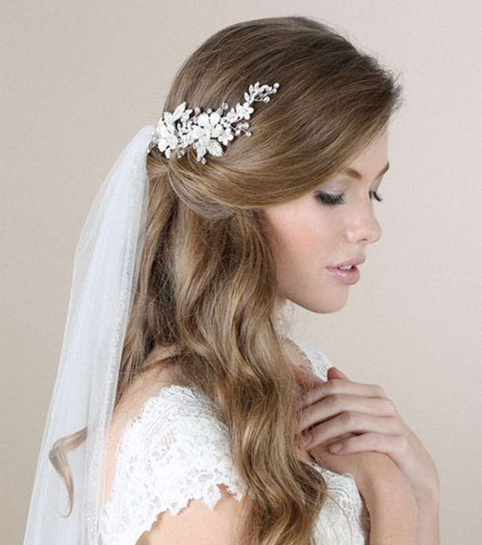 صور اروع تسريحات عروس مع اكسسوار