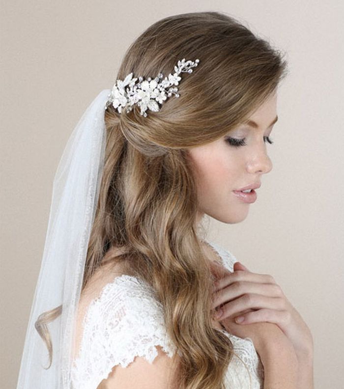 صور اروع تسريحات عروس مع اكسسوار