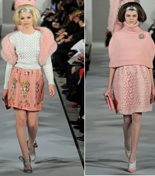 أجمل الملابس من عرض أزياء أوسكار دي لا رانتا لشتاء 2013