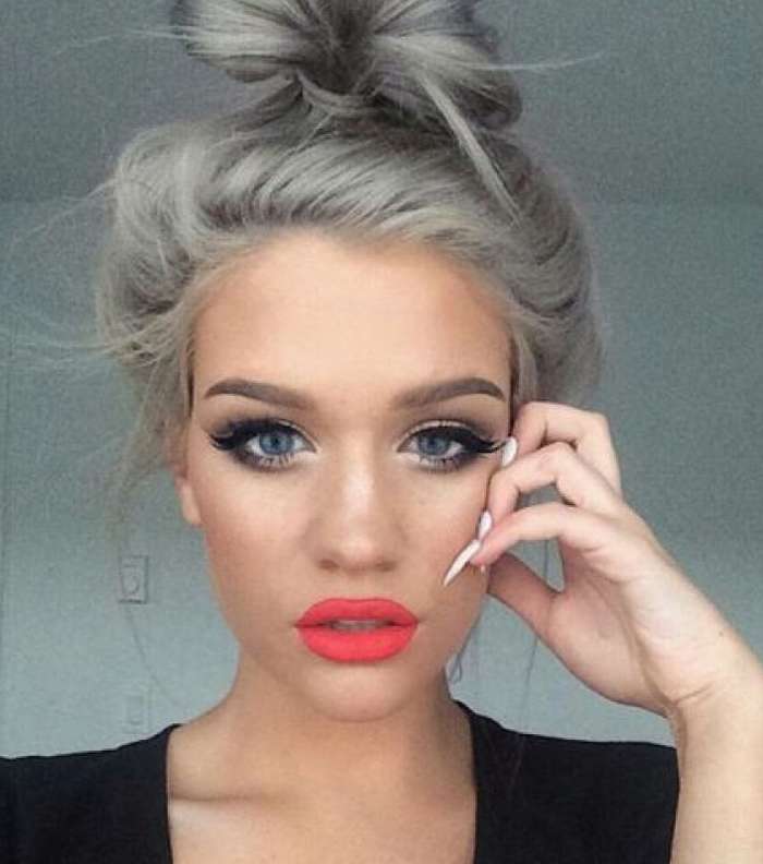 صور صبغات زيتي رمادي لاطلالة عصرية