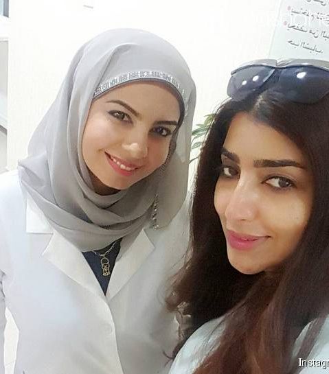 صور بثينة الرئيسي بدون مكياج