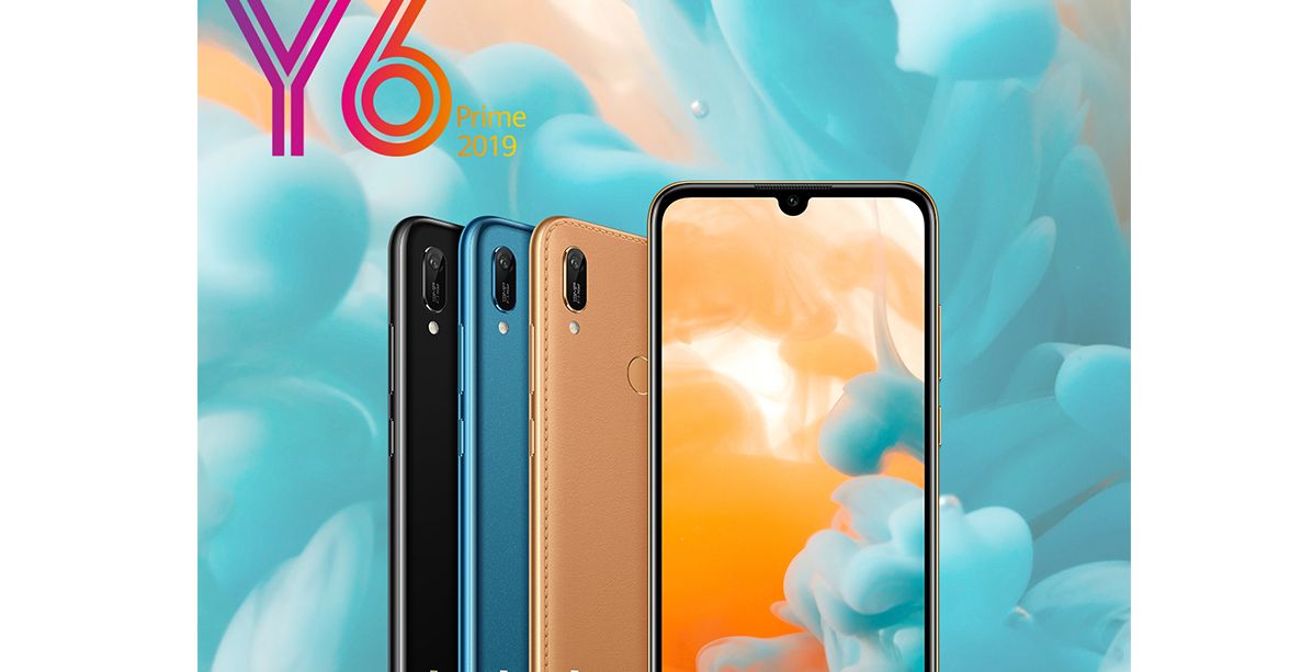هواوي تطلق جهاز Y6 Prime 2019 مع مواصفات متطورة وتصميم عصري