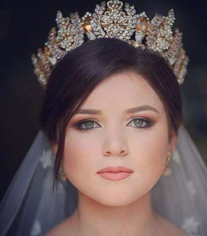 صور اجمل تاج عروس ملكي