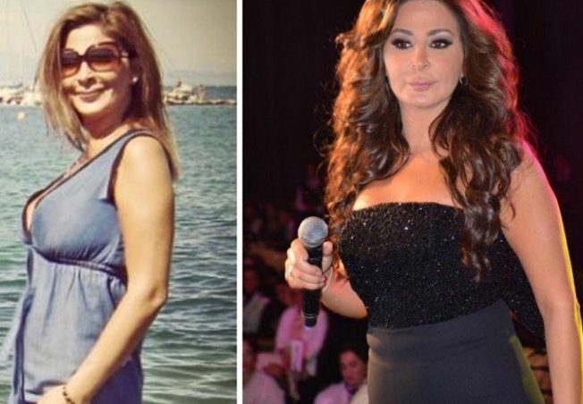 اليسا بخصلات مستعارة