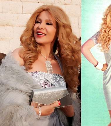 إطلالة كارول سماحة في مسلسل الشحرورة