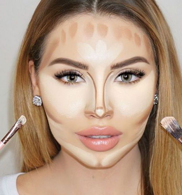 موديلات مكياج وجه كامل بالصور