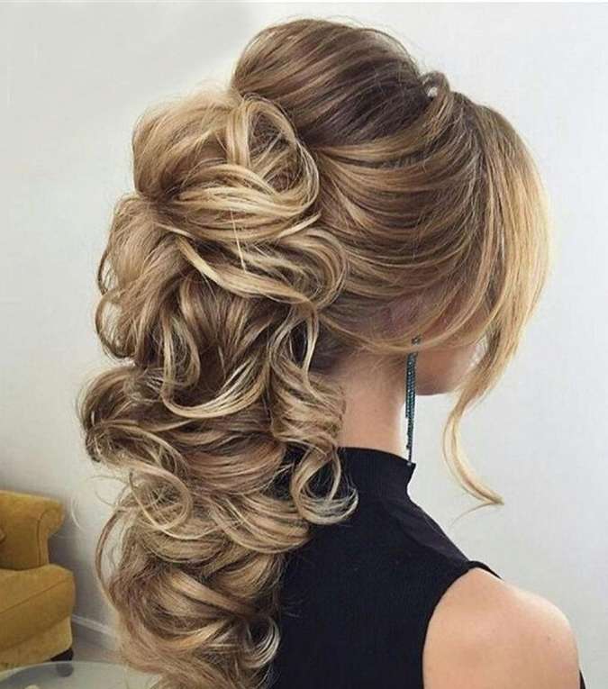 صور اجمل تسريحات شعر نازله وناعمه