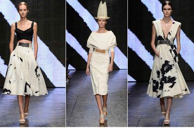 بالصور، إكتشفي تصاميم Donna Karan لصيف 2015