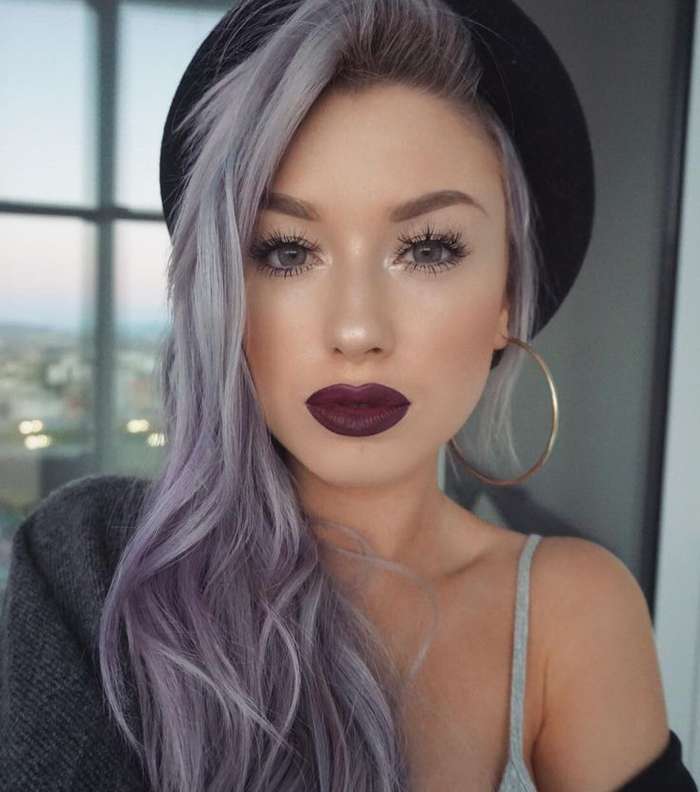 صور صبغات زيتي رمادي لاطلالة عصرية