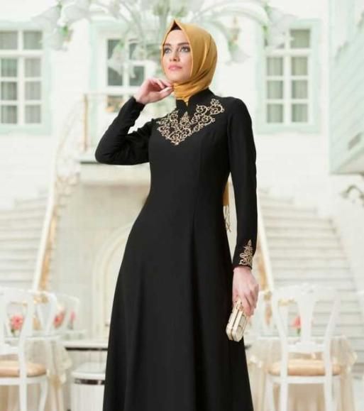 صور اجمل عبايات مطرزة