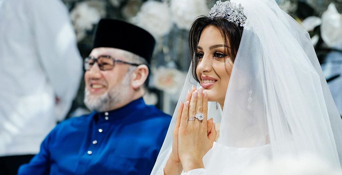 ملك ماليزيل يطلّق ملكة الجمال الروسية بعد أن نشرت قصة حبهما!