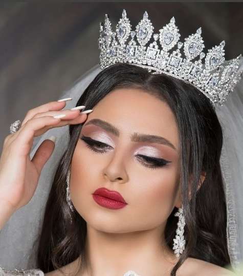 صور اجمل تاج عروس ملكي