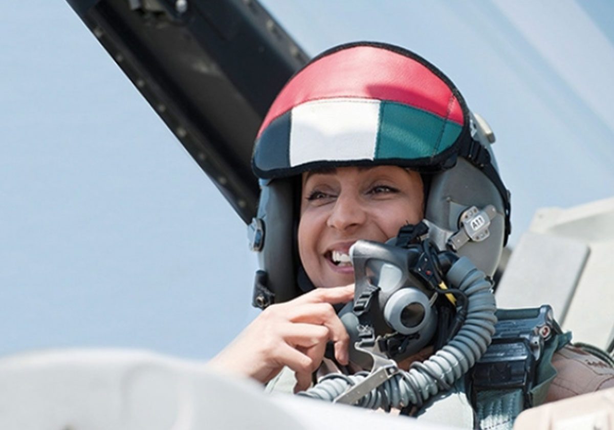 مريم المنصوري: أول إماراتية مقاتلة في سلاح الطيران تحمل رتبة رائد