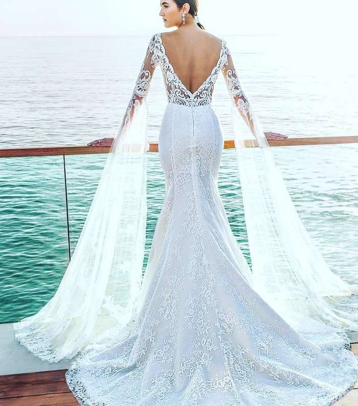 صور اجمل فساتين زفاف لبنانية ناعمة