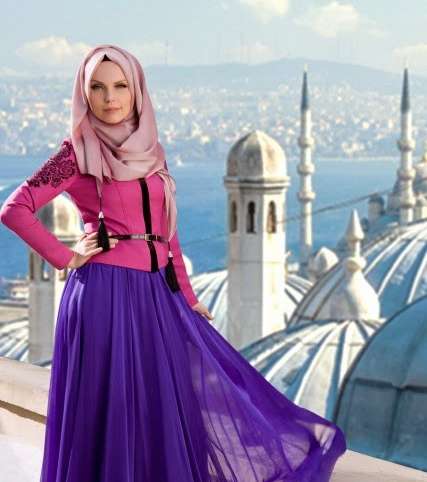 صور اجمل تنانير طويلة فخمه