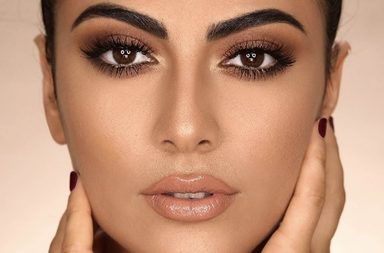 صور اساليب مكياج برونزي للاعراس