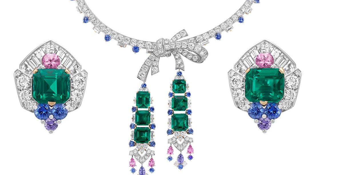 عقد وقرطان من مجموعة Romeo and Juliette من Van Cleef & Arpels