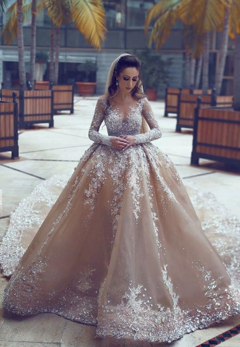 صور فساتين زفاف 2017 للعروس المميزة