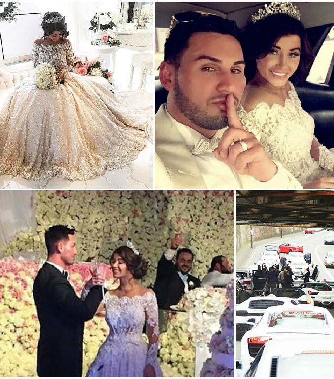 صور أضخم حفلات زفاف لأثرياء عرب
